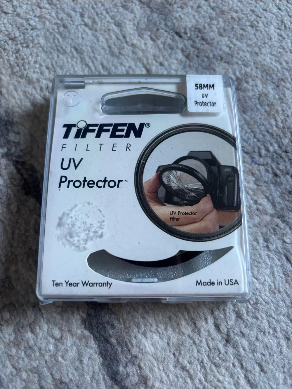 58mm UV Protector Filter - Clear